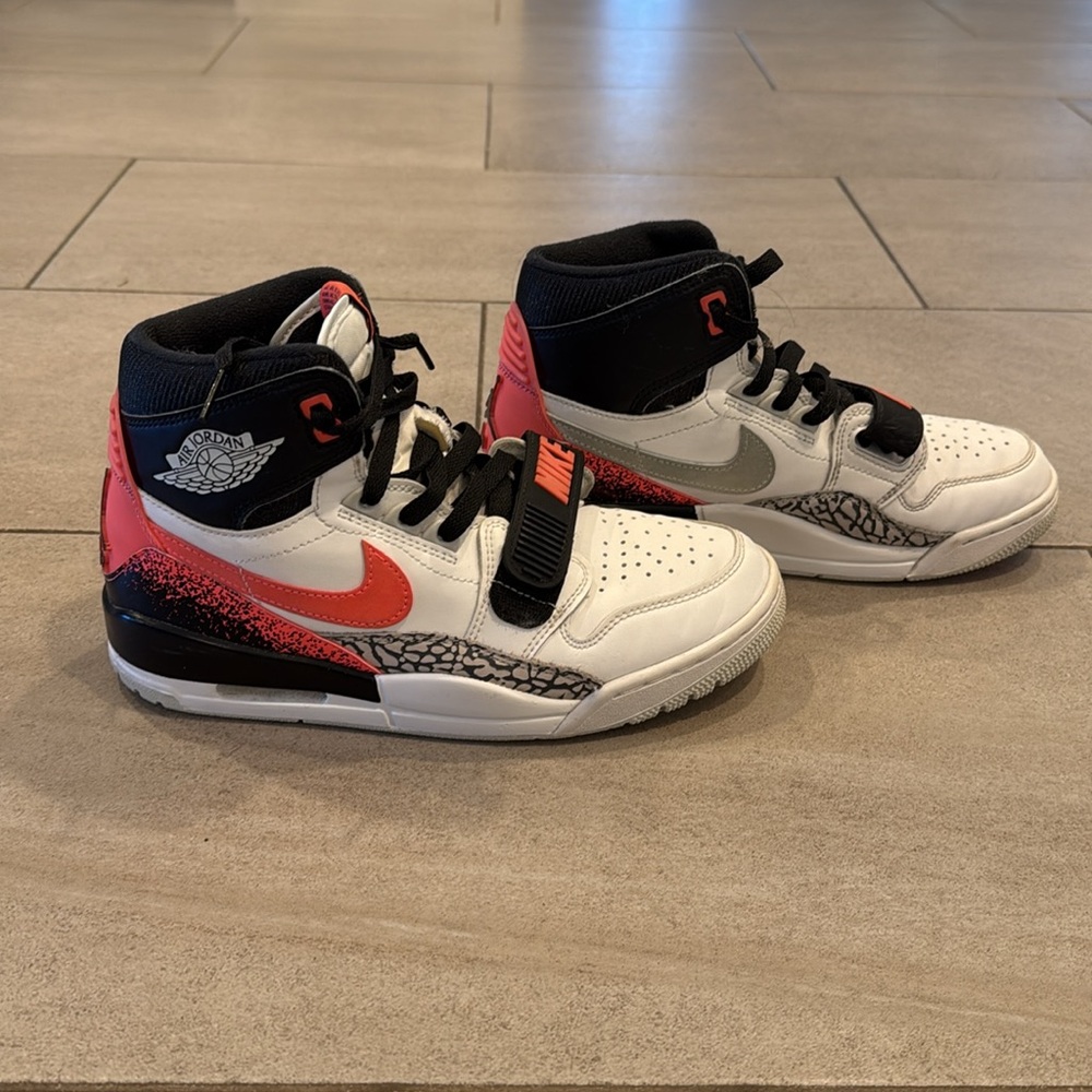 Nike 2018 Just Don x Jordan Legacy 312 'Hot Lava' high Top Men’s size 7.5